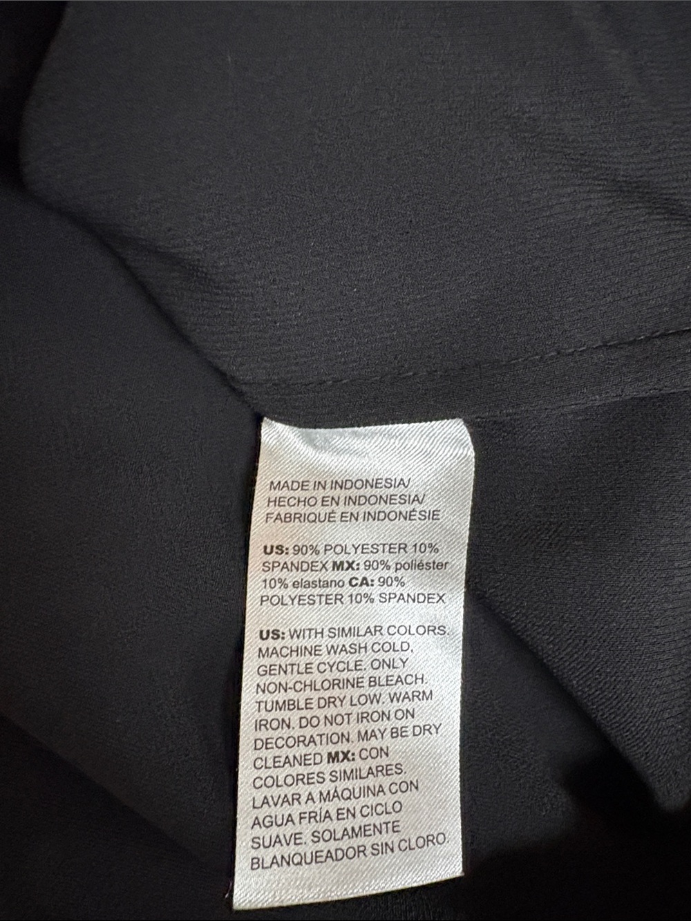 Chicos black tunic - Picture 6 of 6